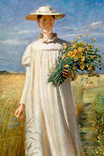 Michael Ancher Anna Ancher Norge oil painting art